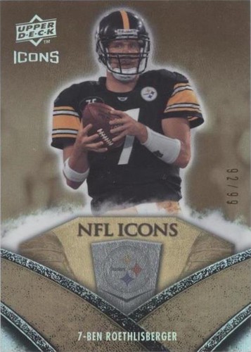 2008 Upper Deck Icons Ben Roethlisberger #NFL4