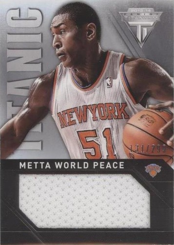 2013-14 Panini Titanium - Metta World Peace #37