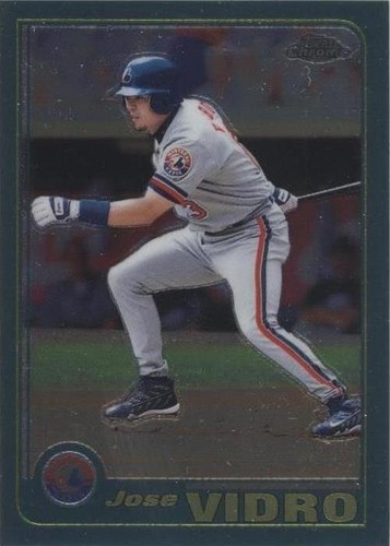 2001 Topps Chrome - Jose Vidro #194
