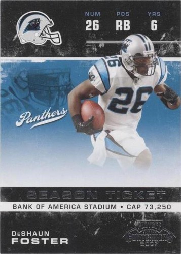 2007 Playoff Contenders DeShaun Foster #15