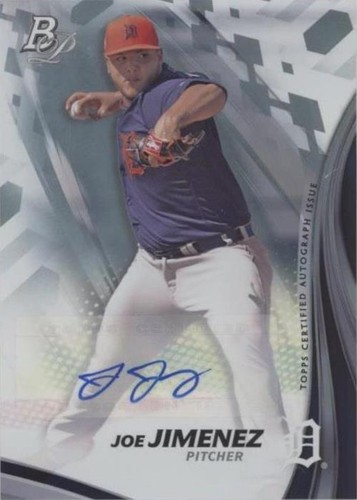 2017 Bowman Platinum - Joe Jimenez #TPA-JJ