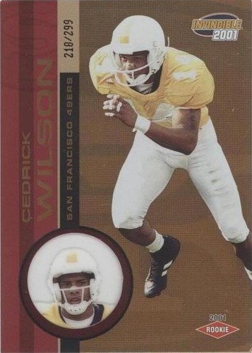 2001 Pacific Invincible Cedrick Wilson #293