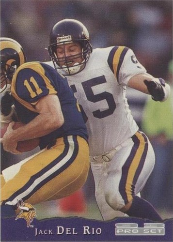 1993 Pro Set Jack Del Rio #258