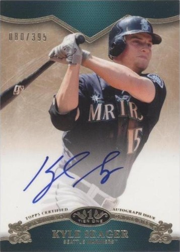 2012 Topps Tier One - Kyle Seager #OR-KSE