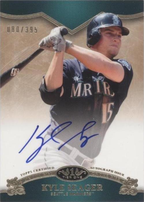 Topps Tier One 2012 - Kyle Seager #OR-KSE