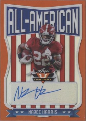 2021 Leaf Valiant Najee Harris #AA-NH1