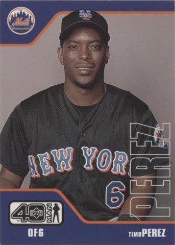 2002 Upper Deck 40 Man - Timo Perez #818
