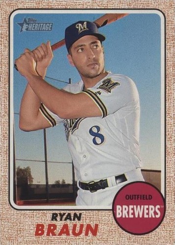2017 Topps Heritage - Ryan Braun #451