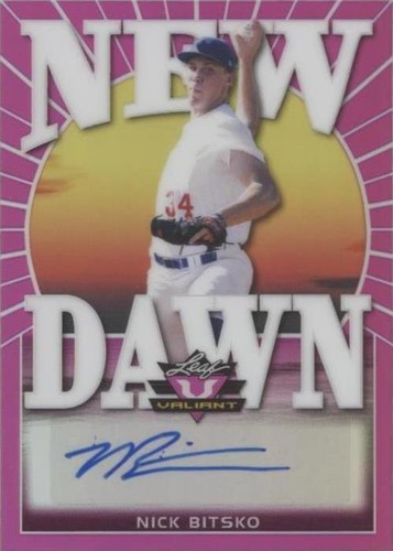 2020 Leaf Valiant - Nick Bitsko #ND-NB1