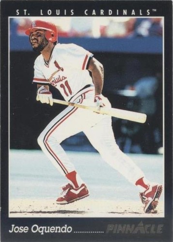 1993 Pinnacle - Jose Oquendo #316