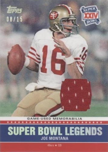 2011 Topps Joe Montana #SBR-XXIV