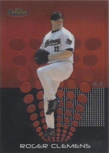 2004 Topps Finest - Roger Clemens #48