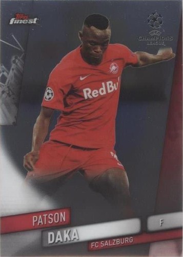 2019 Topps Finest UCL Patson Daka PSA 10 GEM MINT #56 FC