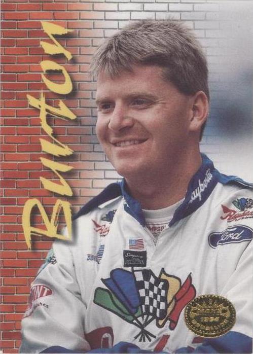 1994 Maxx Medallion - Jeff Burton #18