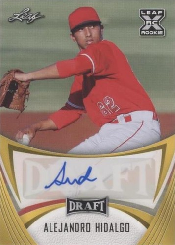 2021 Leaf Draft - Alejandro Hidalgo #BA-AH1