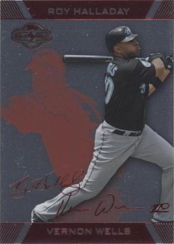 2007 Topps Co-Signers - Roy Halladay Vernon Wells #29