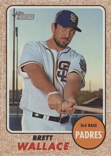 2017 Topps Heritage - Brett Wallace #163