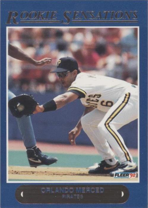 Fleer 1992 - Orlando Merced #3