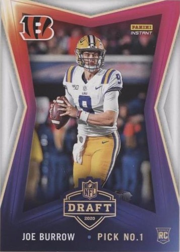 2020 Panini Instant NFL Joe Burrow #1