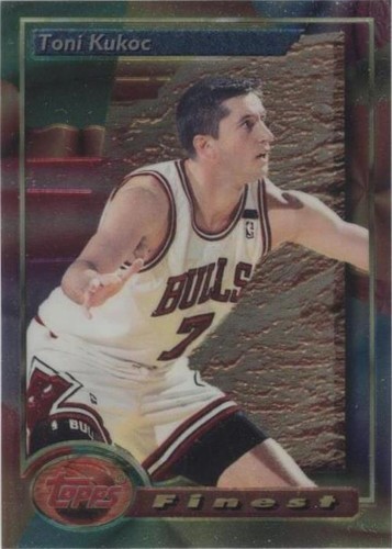 1993-94 Topps Finest - Toni Kukoc #14
