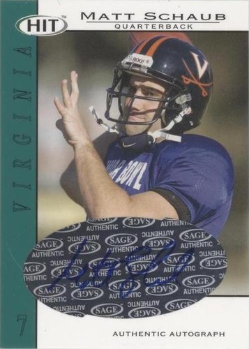 2004 SAGE Hit Matt Schaub #A35