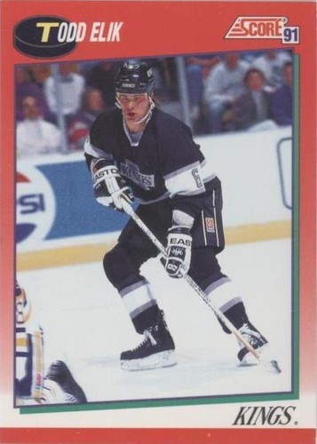 1991-92 Score Canadian - Todd Elik #83