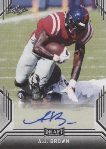 2019 Leaf Draft A.J. Brown #BA-AJB