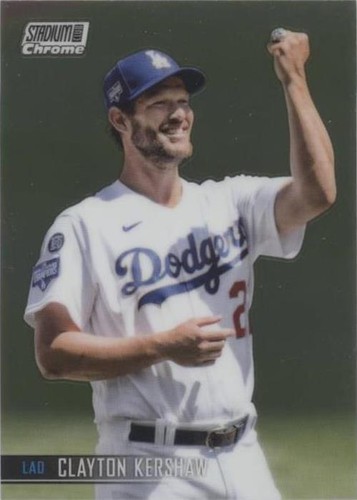 2021 Topps Stadium Club Chrome - Clayton Kershaw #71