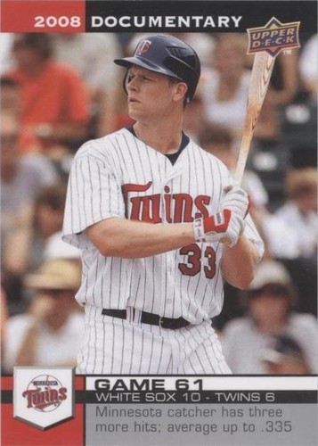 2008 Upper Deck Documentary - Justin Morneau #1961