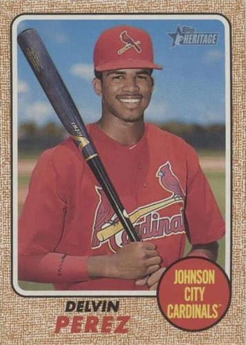 2017 Topps Heritage Minor League Edition - Delvin Perez #111