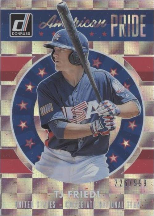 2017 Panini Donruss - T.J. Friedl #AP-7