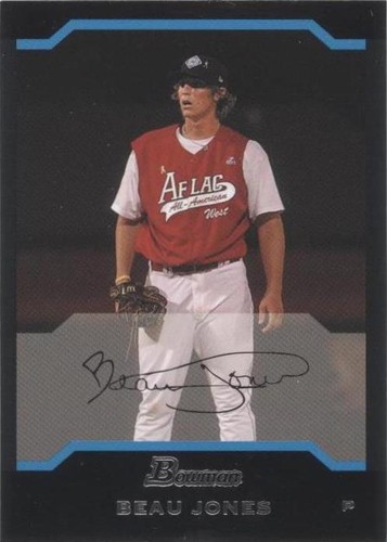 2004 Bowman Draft Picks & Prospects - Beau Jones #AFL3