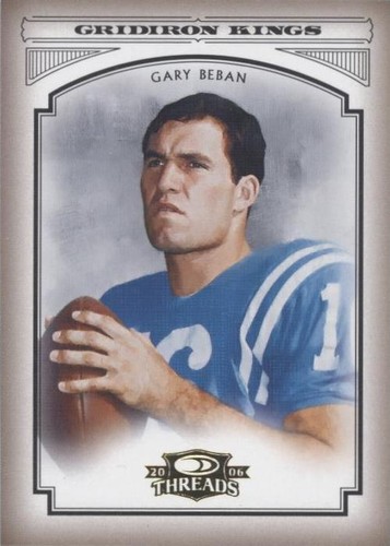 2006 Donruss Threads Gary Beban #CGK-28