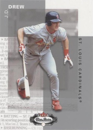 2002 Fleer Box Score - J.D. Drew #109