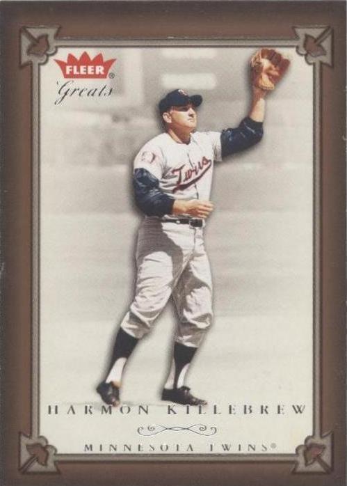 2004 Fleer Greats of the Game - Harmon Killebrew #24