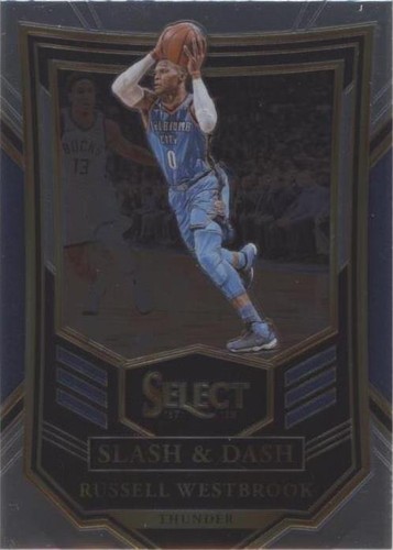 2017-18 Panini Select - Russell Westbrook #SD-18