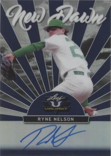 2019 Leaf Valiant - Ryne Nelson #ND-RN1