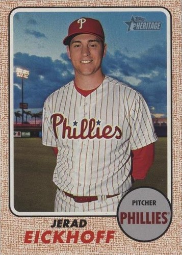 2017 Topps Heritage - Jerad Eickhoff #495