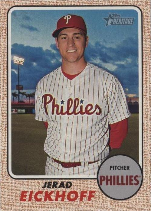 2017 Topps Heritage - Jerad Eickhoff #495