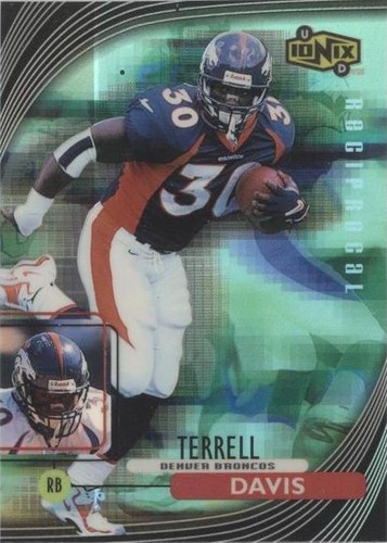 1999 UD Ionix Terrell Davis #R19