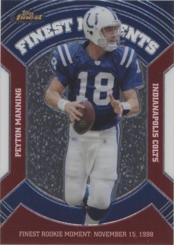 2007 Topps Finest Peyton Manning #VFM-PM