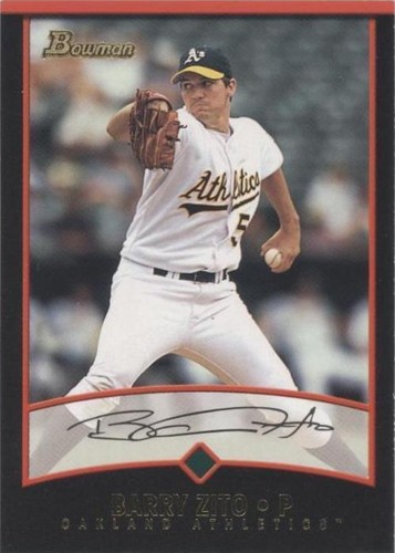 2001 Bowman - Barry Zito #125