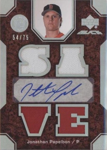 2007 Upper Deck Black - Jonathan Papelbon #6