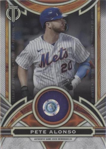 910. Pete Alonso 2023 Topps Five Star Silver Signatures 08