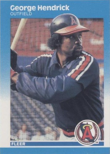 1987 Fleer - George Hendrick #82