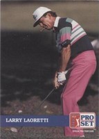 1992 Pro Set Golf - Larry Laoretti #225