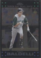 2007 Topps Chrome - Rocco Baldelli #74