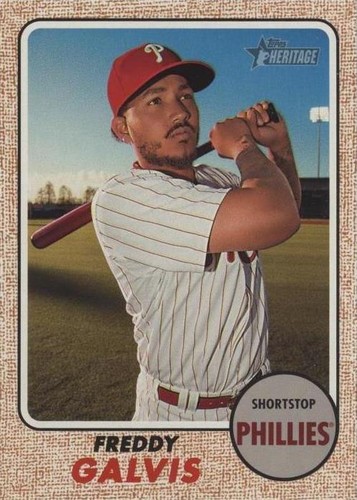 2017 Topps Heritage - Freddy Galvis #215