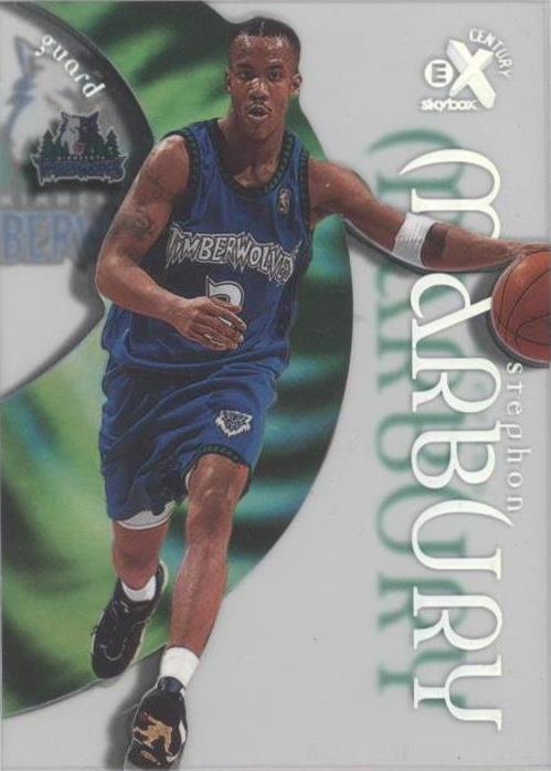 Skybox E-X Century 1998-99 - Stephon Marbury #4