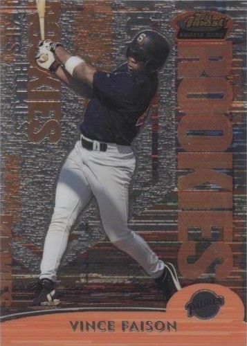 2000 Topps Finest - Vince Faison #253